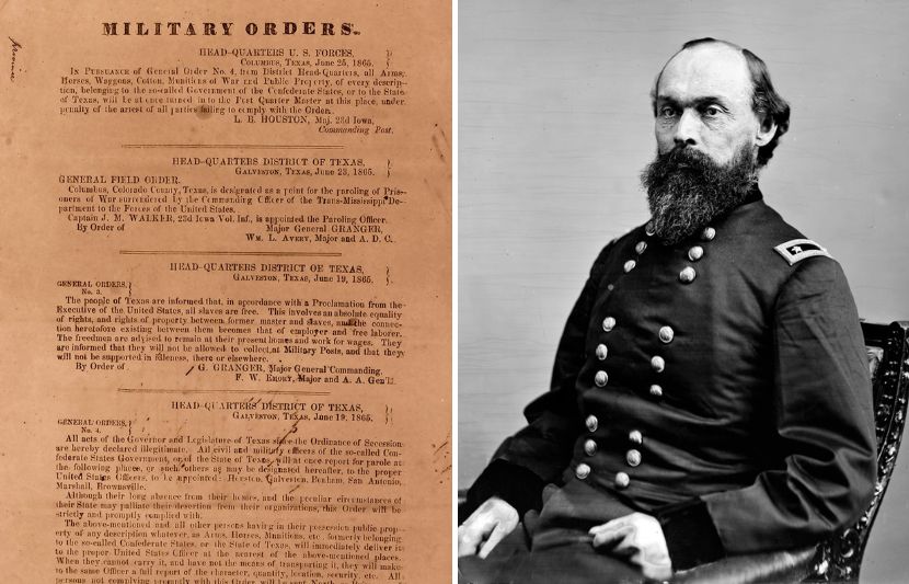 General Order No. 3 and Major General Gordon Granger