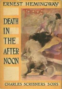 First-edition cover of Death in the Afternoon