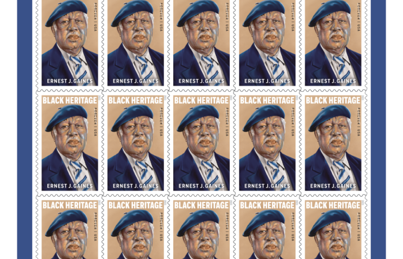 Ernest J. Gaines USPS stamp