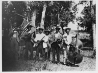Band performing in Texas for Emancipation Day in 1900 (Public Domain)