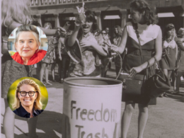 Freedom Trash Can / Protest at the 1968 Miss America Pageant